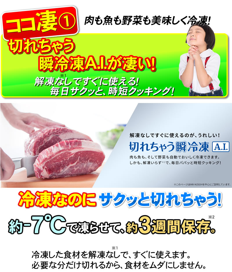 切れちゃう瞬冷凍AIがすごい